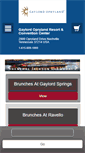 Mobile Screenshot of getgaylordtickets.com
